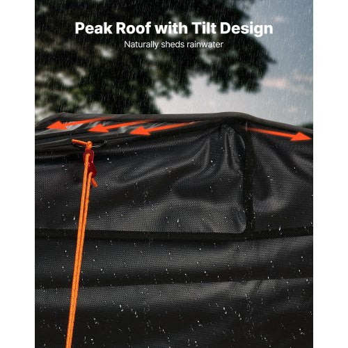 Generator Cover Universal Waterproof Cover 420D For 3500-12000W 34x24x21in