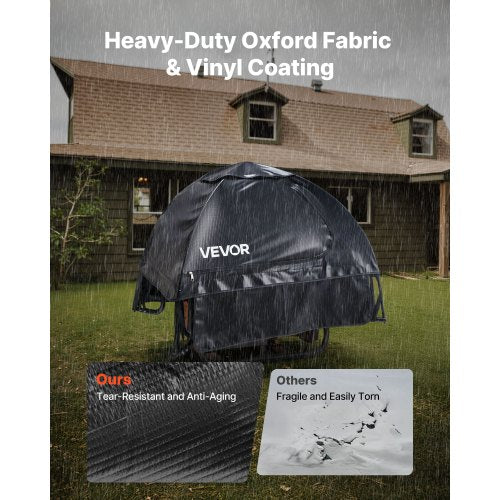 Generator Cover Universal Waterproof Cover 96x66x66 cm For 198-280 cm Black | EU