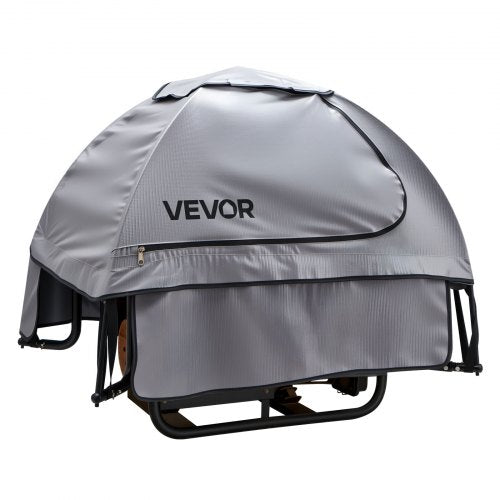 Generator Cover, 36 x 26 x 26 Inch Waterproof Universal Generator Cover for Most Generators 70-108 Inches Perimeter, Portable Generator Running Cover with Heavy Duty Thicken Oxford Fabric, Grey