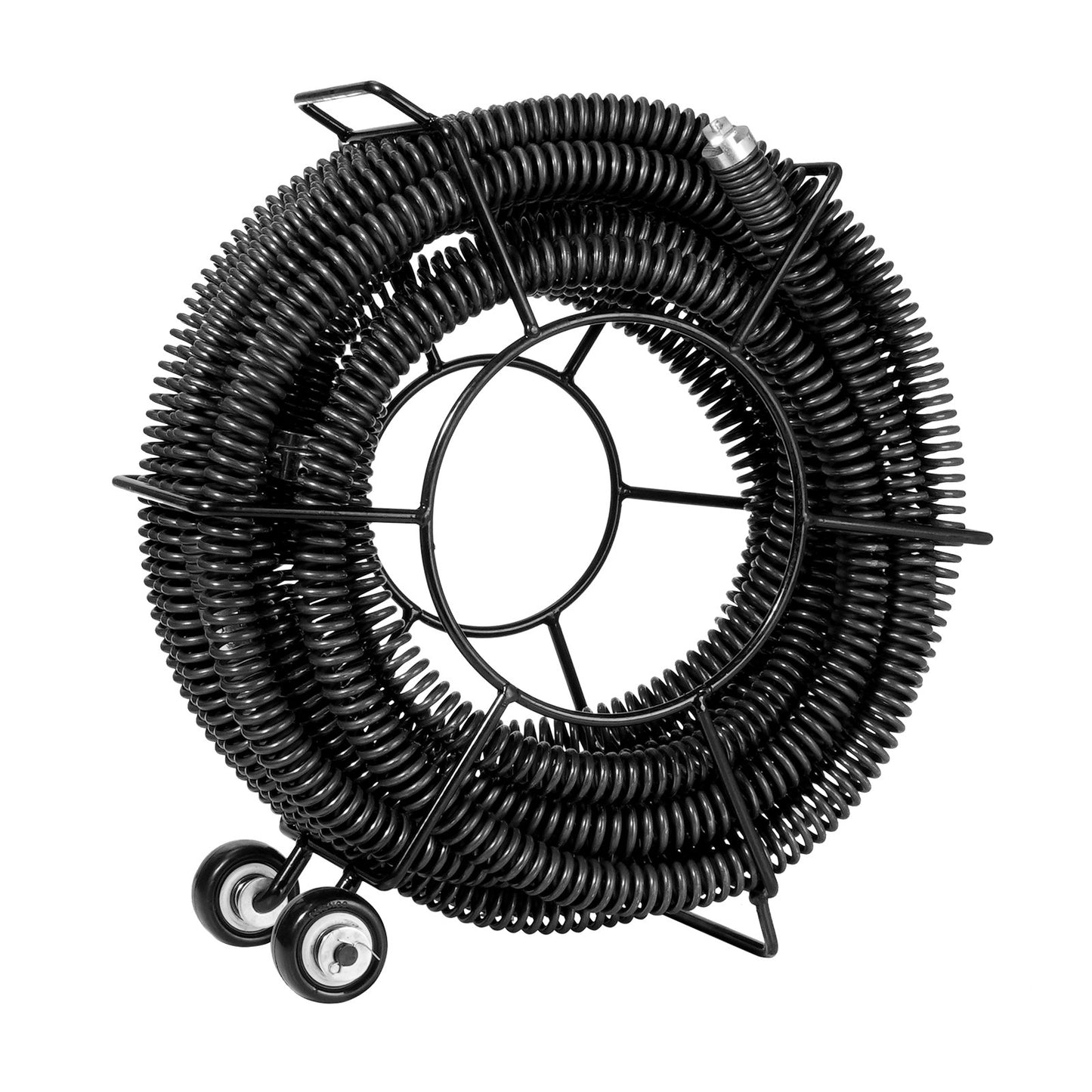 Abschnitts-Abflussreinigungskabel 60 FT x 1-1/5 Zoll und 6 Schneider für 2"-7,9"-Rohre