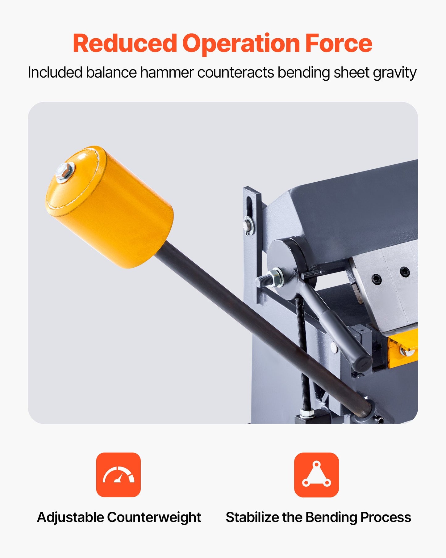 Box and Pan Brake, 50 in Sheet Metal Bending Brake,16-Gauge Mild Steel Capacity, 0-135 Degree Adjustable, Metal Bender Machine with 16 Fingers, Heavy-Duty Aluminum Folder for Precise Bending