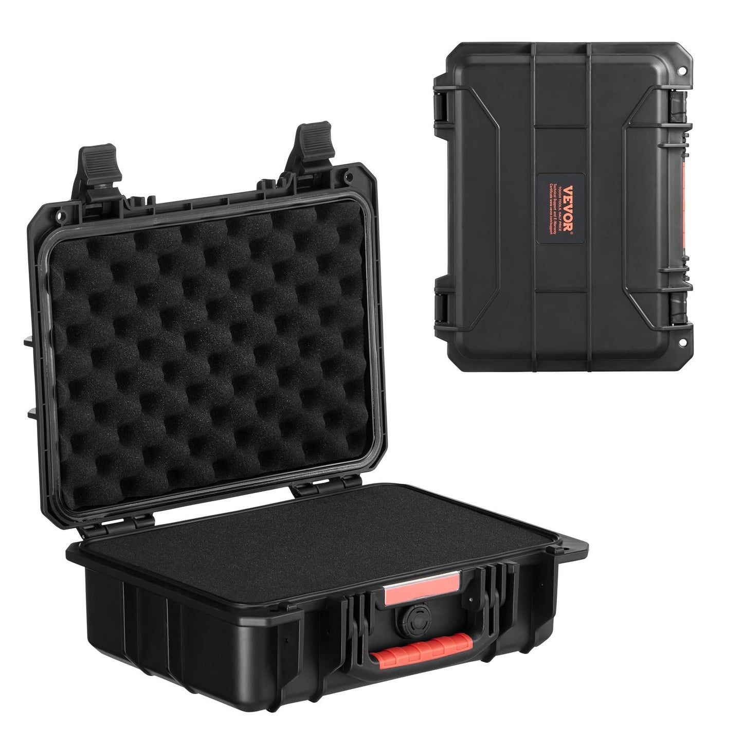 0.56 Cu.ft Weatherproof Hard Case with Handle Clips Padlock Hole PU Foam