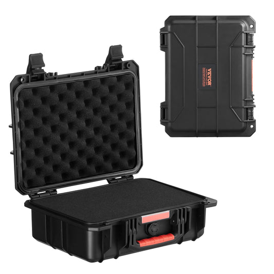 0.56 Cu.ft Weatherproof Hard Case with Handle Clips Padlock Hole PU Foam
