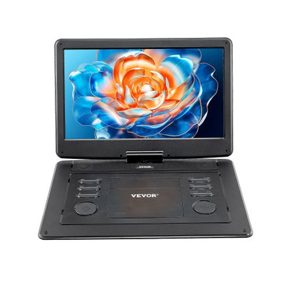 Portable DVD Player 396 mm HD Swivel Screen 4.5-5 Hours Battery Life