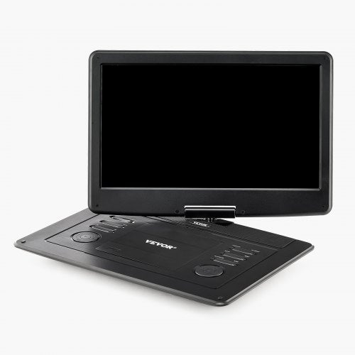 Portable DVD Player 396 mm HD Swivel Screen 4.5-5 Hours Battery Life