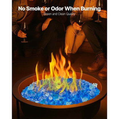 10 LBS eldglas 3/4-tums eldstadsglasstenar för eldstad 3 färger |  EU