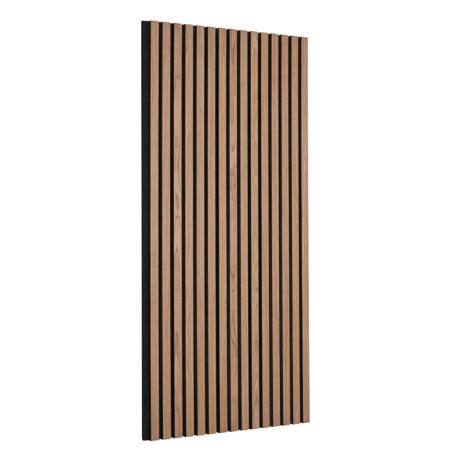 Akustikplatten aus Holzlamellen, 60,4 x 120,4 cm, für moderne Wanddekoration, Walnuss