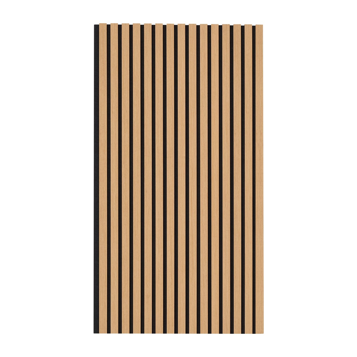 Holzlamellen Akustikpaneele 23,6 x 47,2 Zoll für moderne Wanddekoration helle Eiche