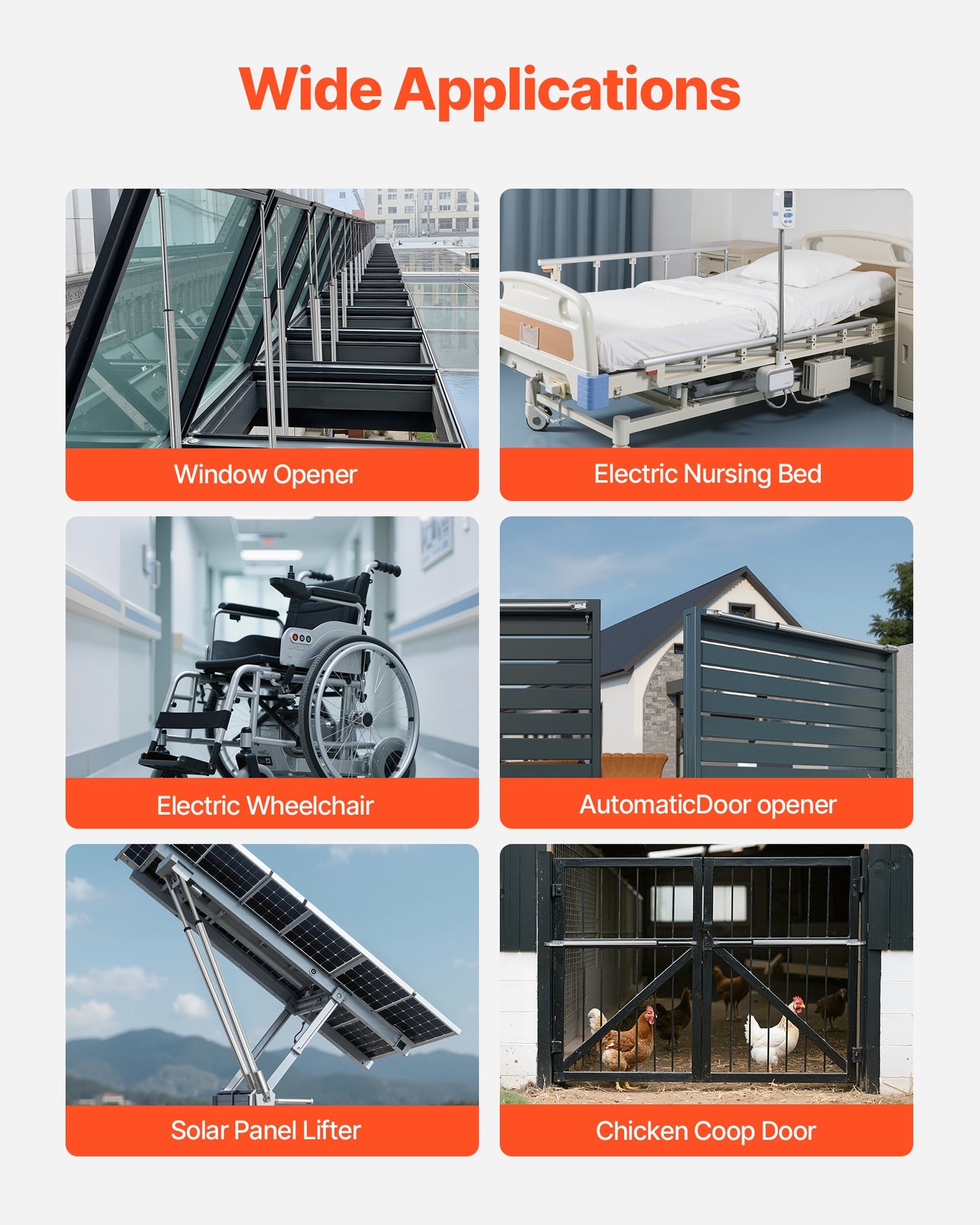 12V Linear Actuator, 40 Inch IP65 Waterproof Linear Actuator, 675lbs/3000N 0.2"/s Motion Actuators with Mounting Bracket for Outdoor Use