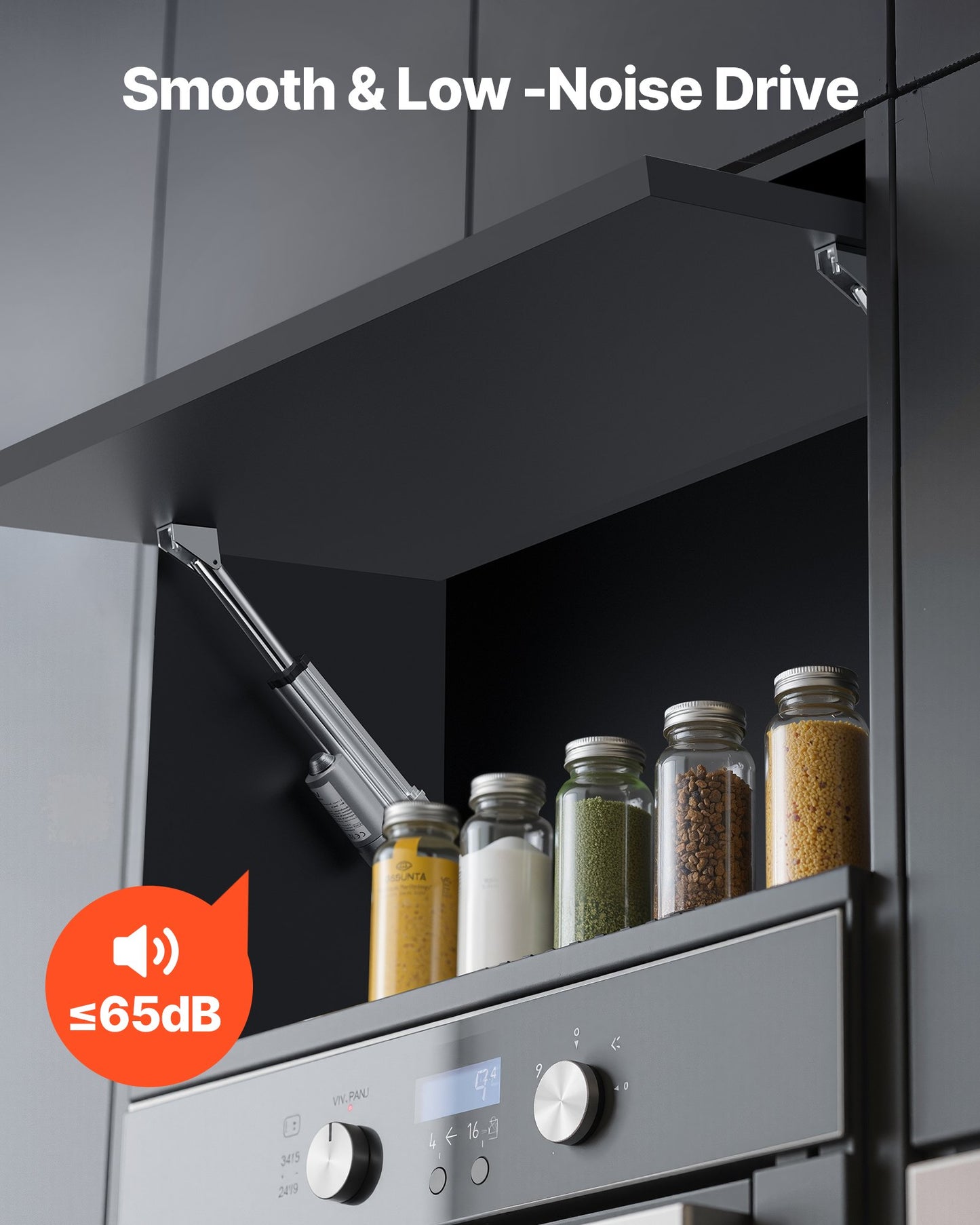 12V Linear Actuator, 4 Inch IP65 Waterproof Linear Actuator, 675lbs/3000N 0.2"/s Motion Actuators with Mounting Brackets for Outdoor Use