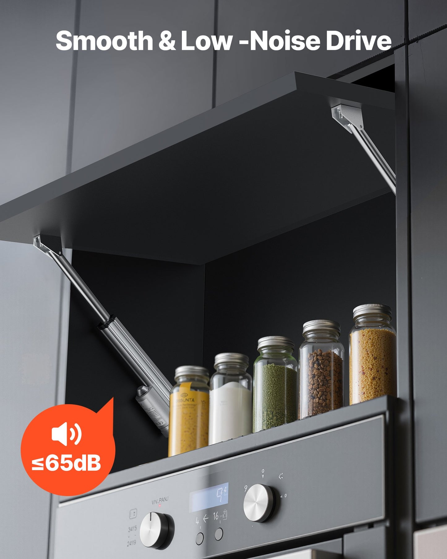 12V Linear Actuator, 8 Inch IP65 Waterproof Linear Actuator, 675lbs/3000N 0.2"/s Motion Actuators with Mounting Bracket for Outdoor Use