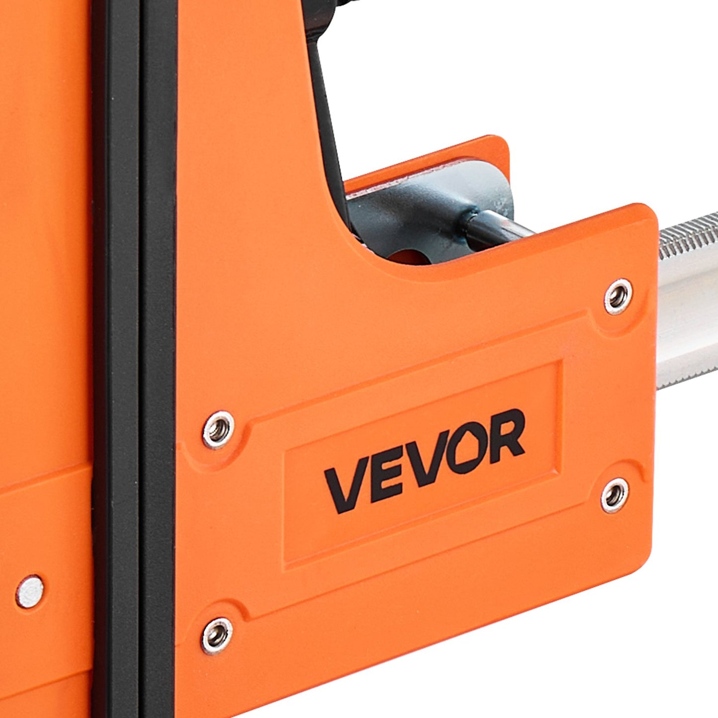 Bar Clamps for Woodworking, 2-Pack 24 inch Parallel Clamp Set, F-Clamp with 1500 lbs Load Limit, Even Pressure, High-strength Plastic and Carbon Steel, for Woodworking Metal Working, Orange