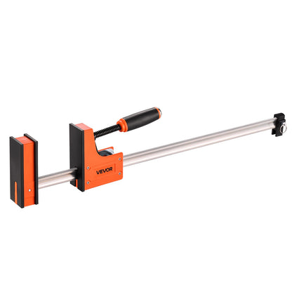 Bar Clamps for Woodworking, 2-Pack 36 inch Parallel Clamp Set, F-Clamp with 1500 lbs Load Limit, Even Pressure, High-strength Plastic and Carbon Steel, for Woodworking Metal Working, Orange