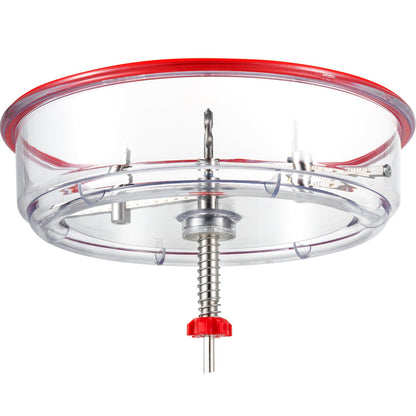 Adjustable Hole Saw Cutter Set, 1-5/8" to 11-13/16" (40-300 mm), Recessed Hole Saw with PC Dust Cover, Two Replaceable Pilot Drills, for Recessed Lights, Ceiling Speakers, Ventilation Holes