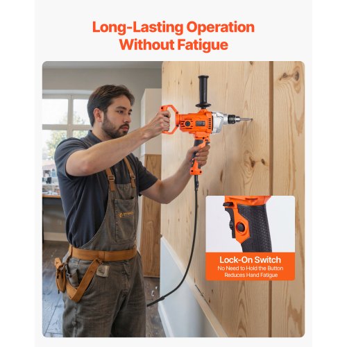 Borrmixer 1100W 0-850 RPM Sladdansluten elektrisk borrmixerset Blandningsborrar |  EU