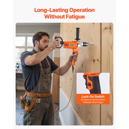 Borrblandare 1200W 0-750 RPM Sladdansluten elektrisk borrblandare Set Lerablandare Borrar |  EU