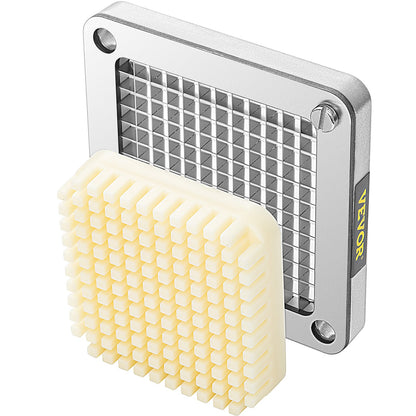 Pommes-Frites-Schneider, Zerkleinerer, Ersatzklinge und Druckblock, 1/4 Zoll, 3-teilig