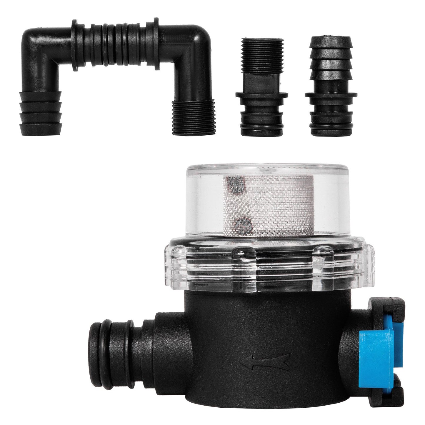 Wasserdruck-Membranpumpe, 12 V FL-40 Hochdruck-Membranwasserpumpe, 40 PSI automatische selbstansaugende Wasserpumpe, 17 l/min Nebelverstärker-Membranpumpe für Wohnwagen, Boot, Wohnmobil, Garten