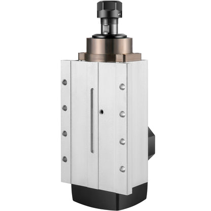 Air Cooled Spindle Motor 2.2KW CNC Spindle Motor 220V Square Air Cooled Spindle Motor ER20 Collet 24000 RPM CNC Spindle 6A Spindle Motor 400 Hz for CNC Router Engraving Milling Machine