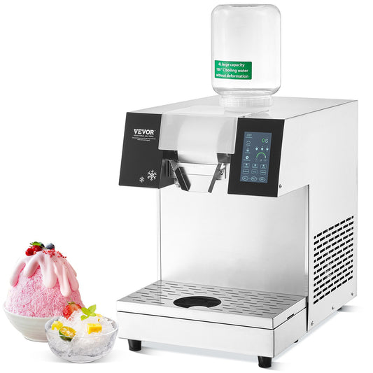 Handelsschneeflocken-Eiscreme-Maschine 507LBS/24H Edelstahl für Eiscreme