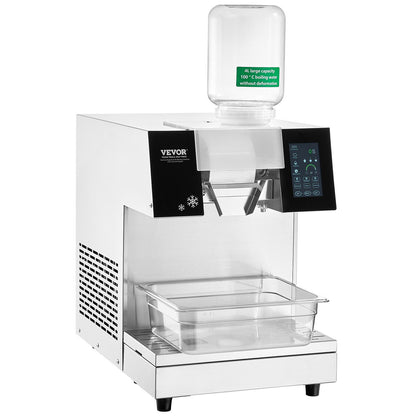 Handelsschneeflocken-Eiscreme-Maschine 507LBS/24H Edelstahl für Eiscreme