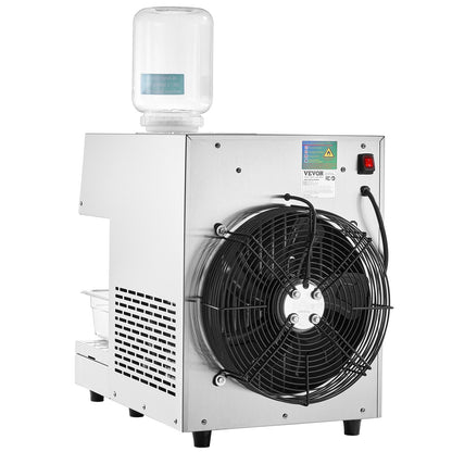 Handelsschneeflocken-Eiscreme-Maschine 507LBS/24H Edelstahl für Eiscreme