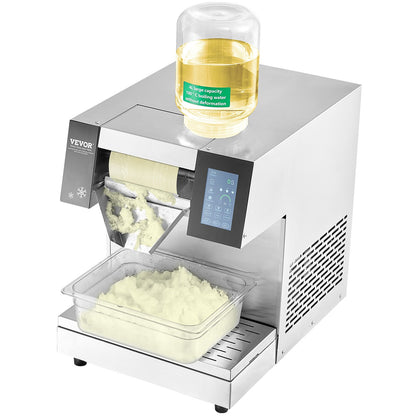 Handelsschneeflocken-Eiscreme-Maschine 573LBS/24H Edelstahl für Eiscreme