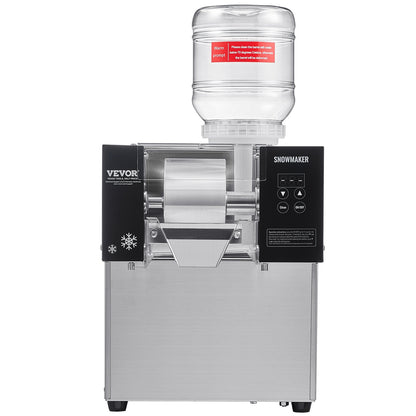 Handelsschneeflocken-Eiscreme-Maschine 176LBS/24H Edelstahl für Eiscreme