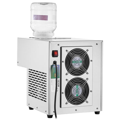 Handelsschneeflocken-Eiscreme-Maschine 276LBS/24H Edelstahl für Eiscreme