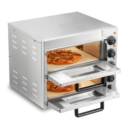 Commercial Countertop Pizza Oven Electric Pizza Oven for 14" Pizza Indoor