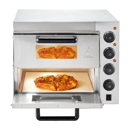 Commercial Countertop Pizza Oven Electric Pizza Oven for 14" Pizza Indoor