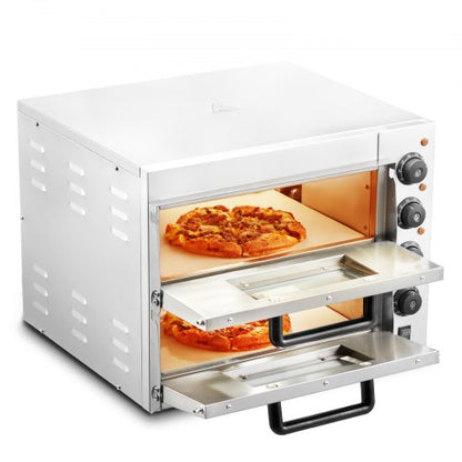 Commercial Countertop Pizza Oven Electric Pizza Oven for 16" Pizza Indoor