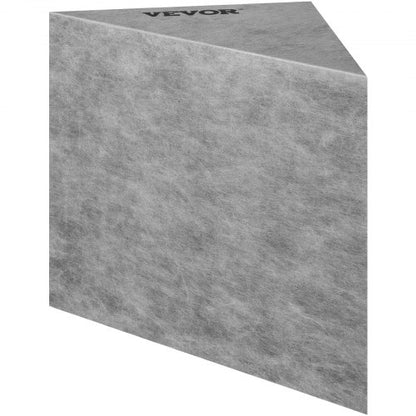 Tile Shower Seat, 22.4\" x 16\" x 20\" Ready to Tile Shower Seat, Factory Waterproof & 100% Leak Proof Tileable Shower Corner Seat, 440lbs Load-Bearing Triangular Board Shower Bench, Grey