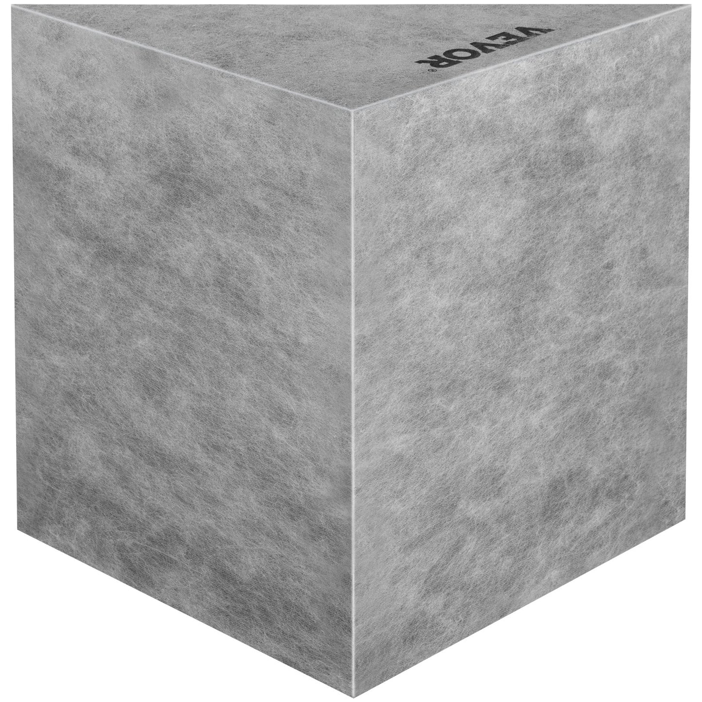 Tile Shower Seat, 22.4\" x 16\" x 20\" Ready to Tile Shower Seat, Factory Waterproof & 100% Leak Proof Tileable Shower Corner Seat, 440lbs Load-Bearing Triangular Board Shower Bench, Grey