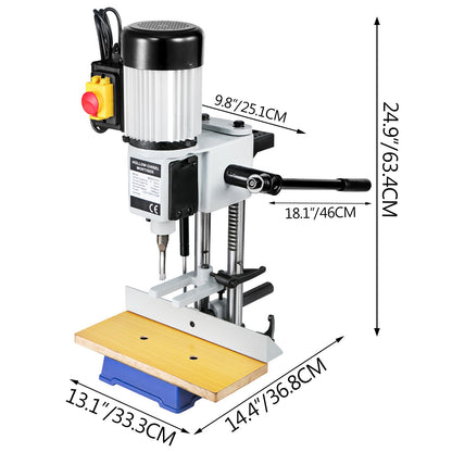 Stemmmaschine Hohlmeißel Stemmmaschine 370W Meißel Bit Sets Holzbearbeitung