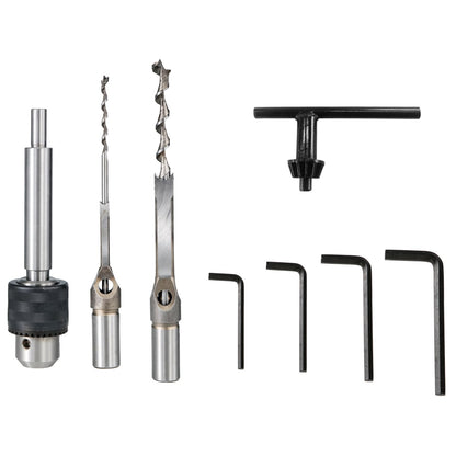 Insticksmaskin ihålig mejselinstickning med mejselbitset för träbearbetning