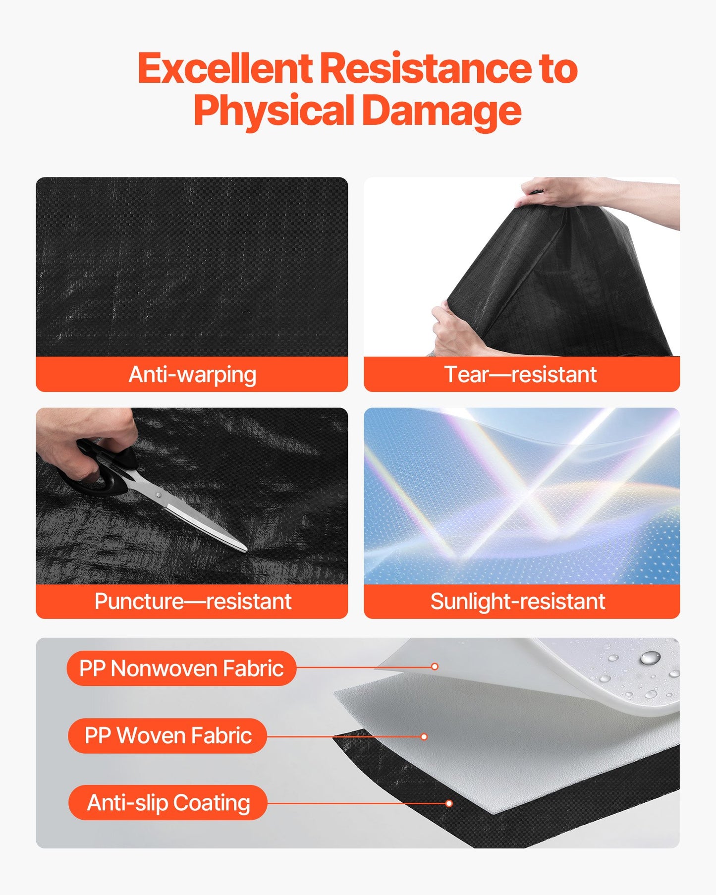 House Wrap, 4 x 250 ft, 0.17 mm Thick Vapor Barrier, Heavy Duty Plastic Sheeting for Tear-resistant, Drop Cloth Vapor Barrier Covering for Residential & Commercial Construction, Black