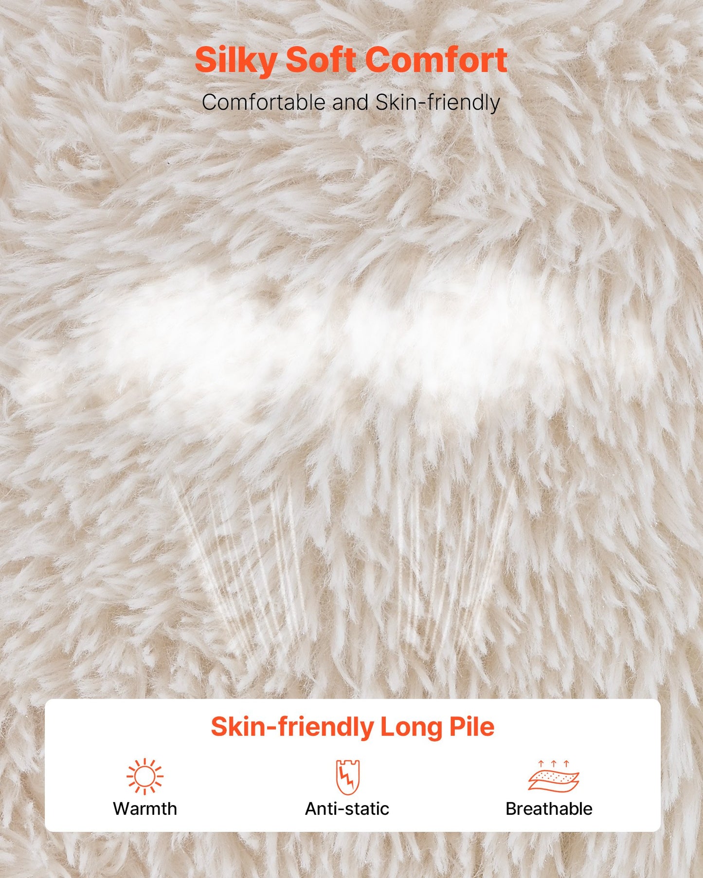 Bean Bag Chair, BeanBag Sofa Chair with Armrests for Adults, Fluffy Plush & High-Density Foam Filling Adult Bean Bag with Zapper, Comfy Lazy Sofa Chair Ideal for Living Room, Bedroom, Beige