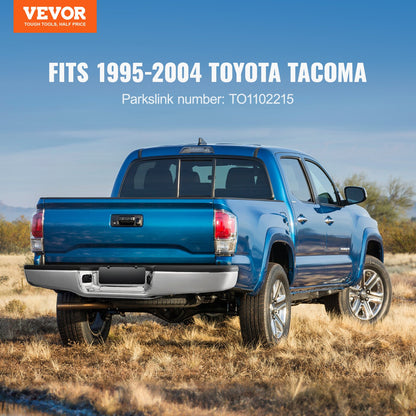 Bakre Steg Stötfångare Krom Stål Stötfångarenhet för 1995-2004-Toyota Tacoma