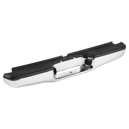 Bakre Steg Stötfångare Krom Stål Stötfångarenhet för 1995-2004-Toyota Tacoma