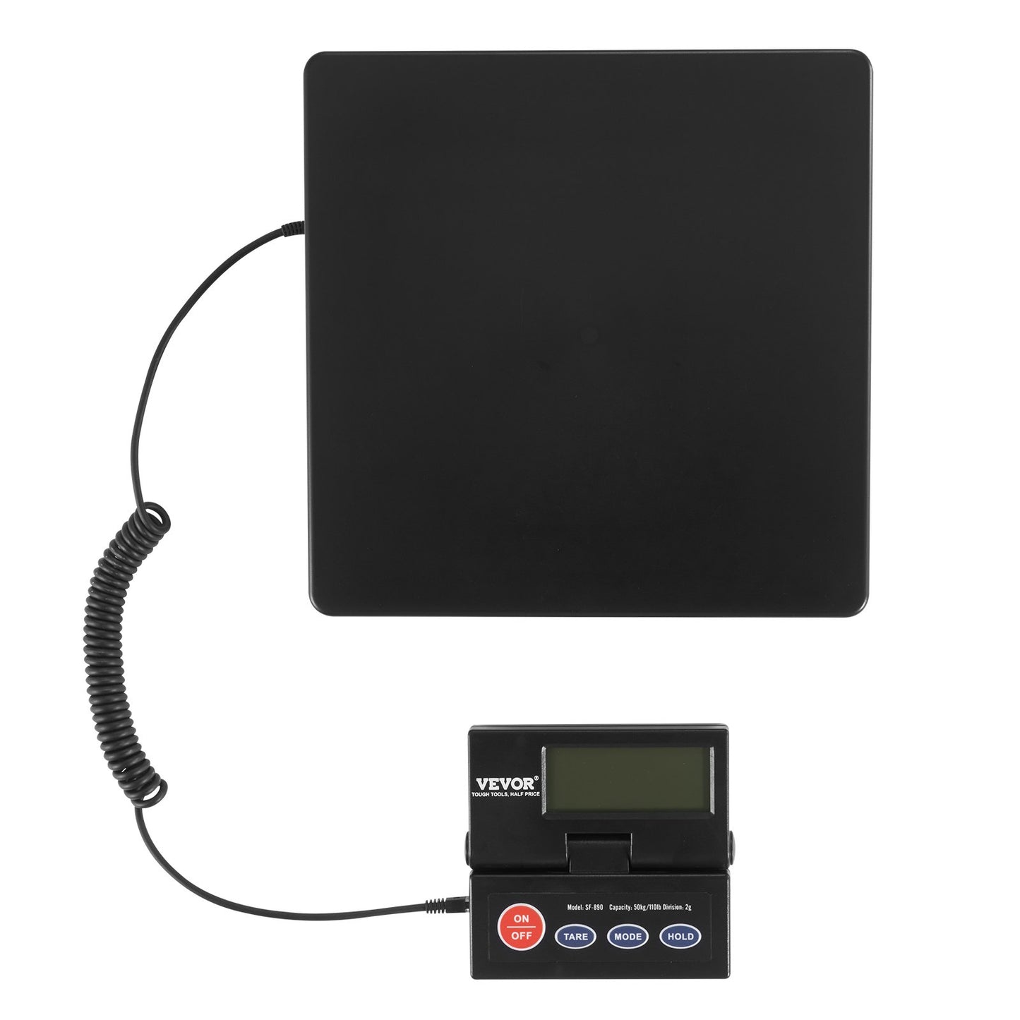 Shipping Scale Digital Postal Scale 110 lbs x 0.07 oz. AC/DC Package LCD
