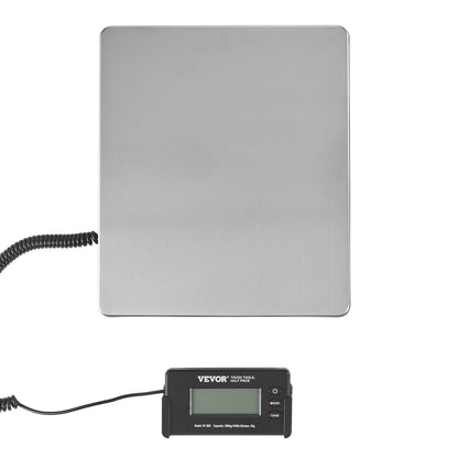 Shipping Scale Digital Postal Scale 440 lbs x 1.7 oz. AC/DC Package LCD