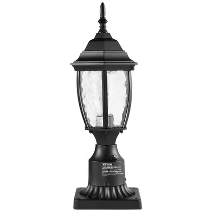 Dusk to Dawn Outdoor lamp post fixture 400mm post or pier mounting