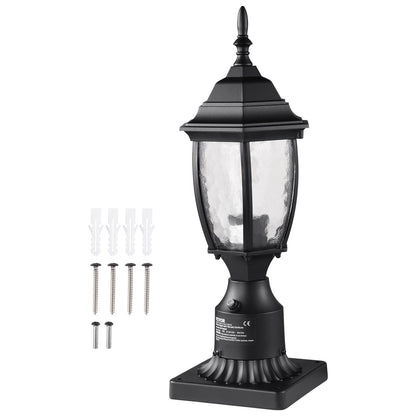 Dusk to Dawn Outdoor lamp post fixture 400mm post or pier mounting