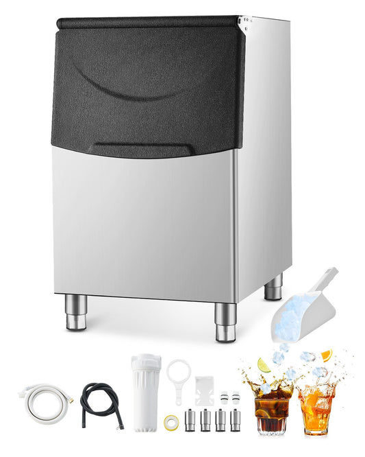 Kommerzieller Eismaschinen-Vorratsbehälter, Kapazität 250lbs, Edelstahl-Eisbehälter