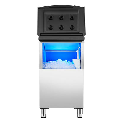 Commercial Ice Maker Storage Bin 250lbs Kapacitet Ice Bin med filter
