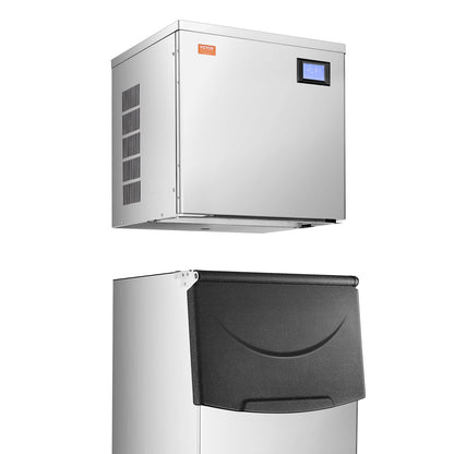 Gewerbliche Eismaschine, 400 lbs/Tag, selbstreinigende Eismaschine – nur Kopf