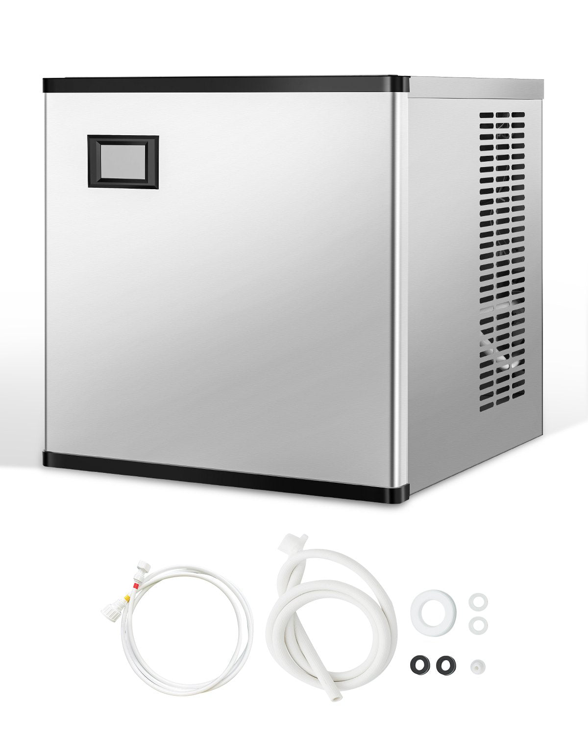 Kommersiell ismaskin 500 lbs/24 h Självrengörande ismaskin - Endast huvud