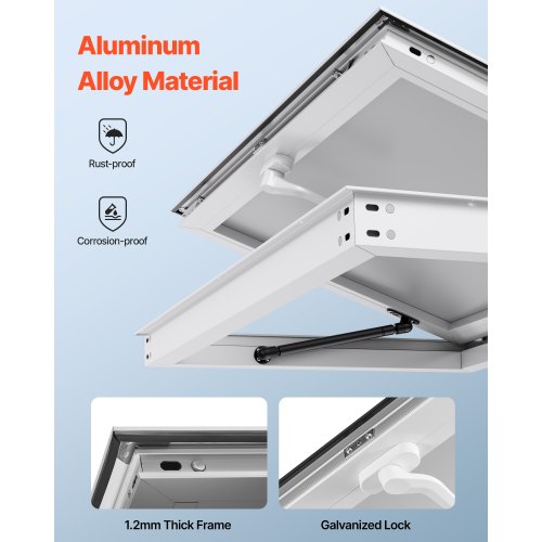 152x92 cm Servierkiosk für Imbisswagen, Markise