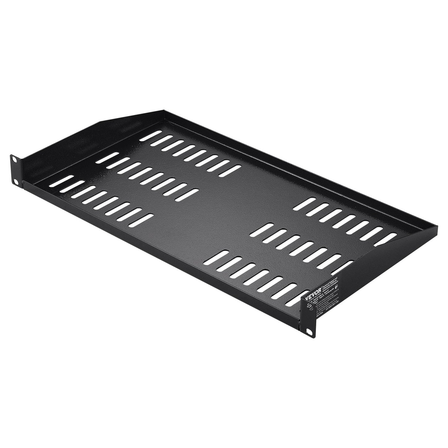 2 STÜCKE 1U Server Rack Regal 10 "/254mm Tiefe Belüfteten Rack Montieren Regal Fach
